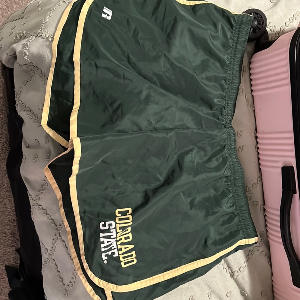 CSU running shorts NWT
